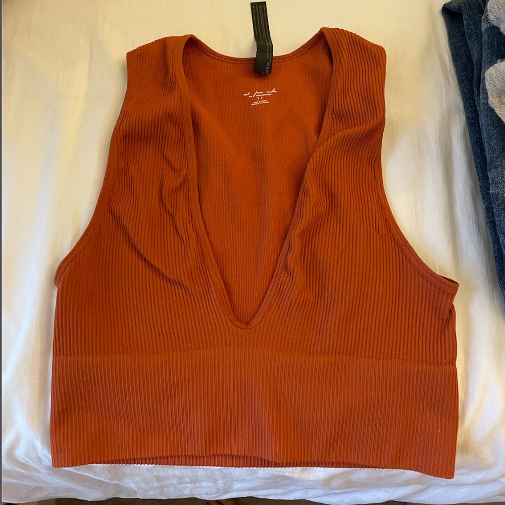 Urban Outfitters Seamless Plunge Bra Top